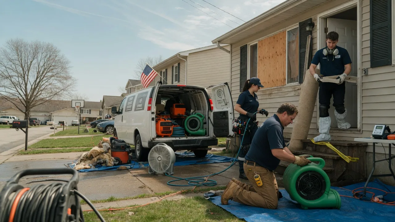 Water Damage Restoration in Newmanstown, PA near me